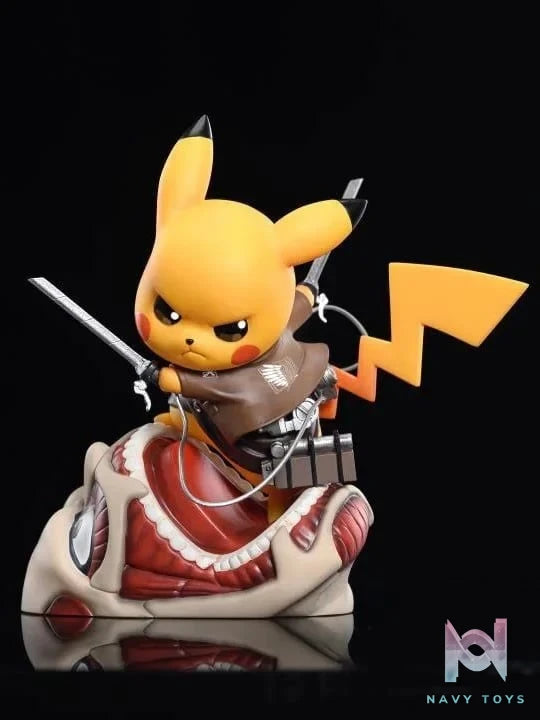 Pikachu Attack on Titan - Masker Studio resin statue Masker Studio anime figure
