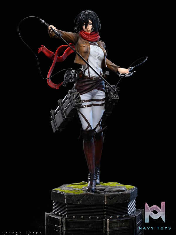 Mikasa Ackerman & Armin Arlert - Attack On Titan - JR Studio resin statue JR Studio anime figure
