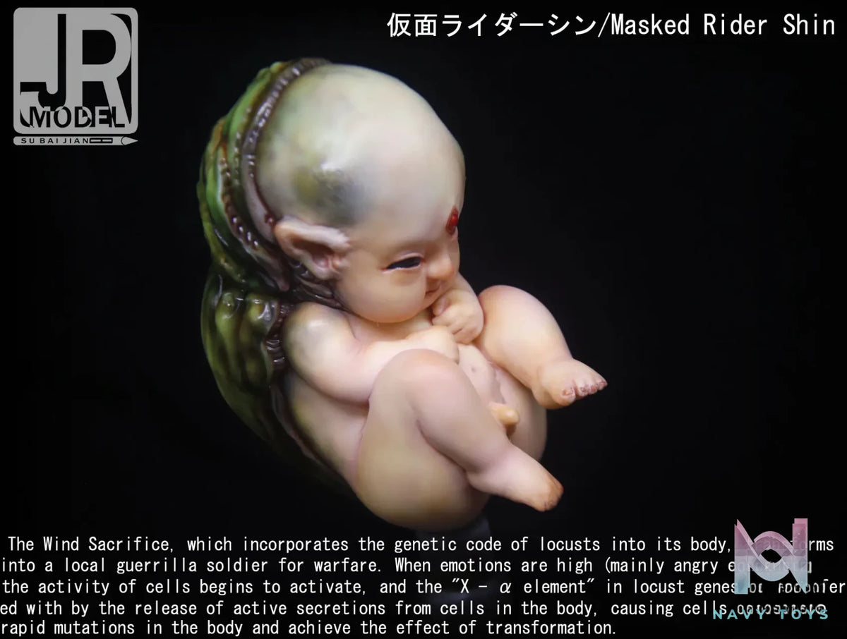 JRMODEL Studio – Kamen Rider Real Head Sculpture Fridge Magnet Series