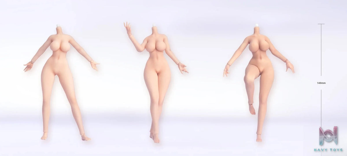 OCTPLY Studio – 1/12 Platinum Full-Skin Female Body WG12002 (Licensed)