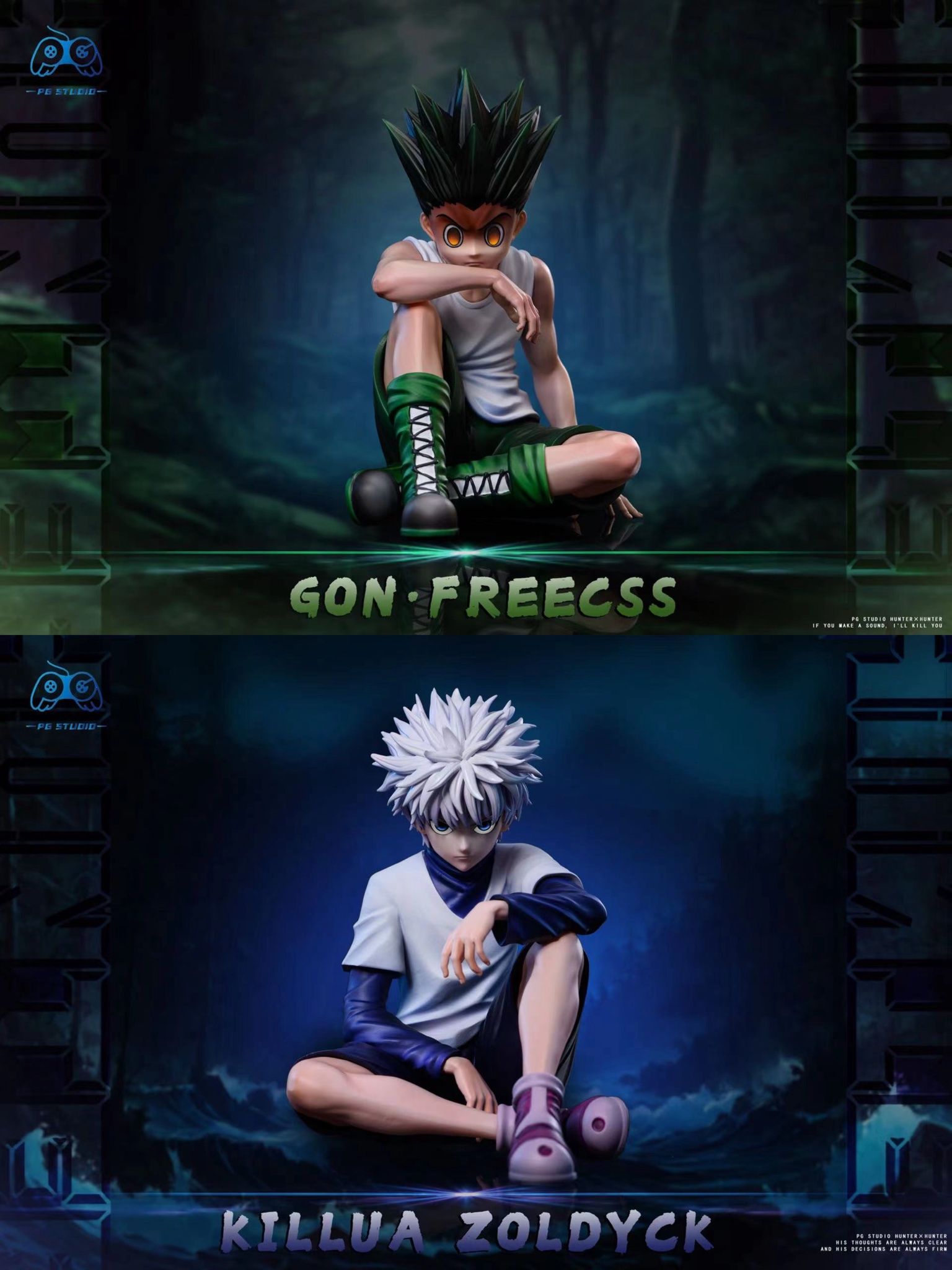 Gon & Killua - Hunter x Hunter - PG Studio resin statue PG studio anime figure