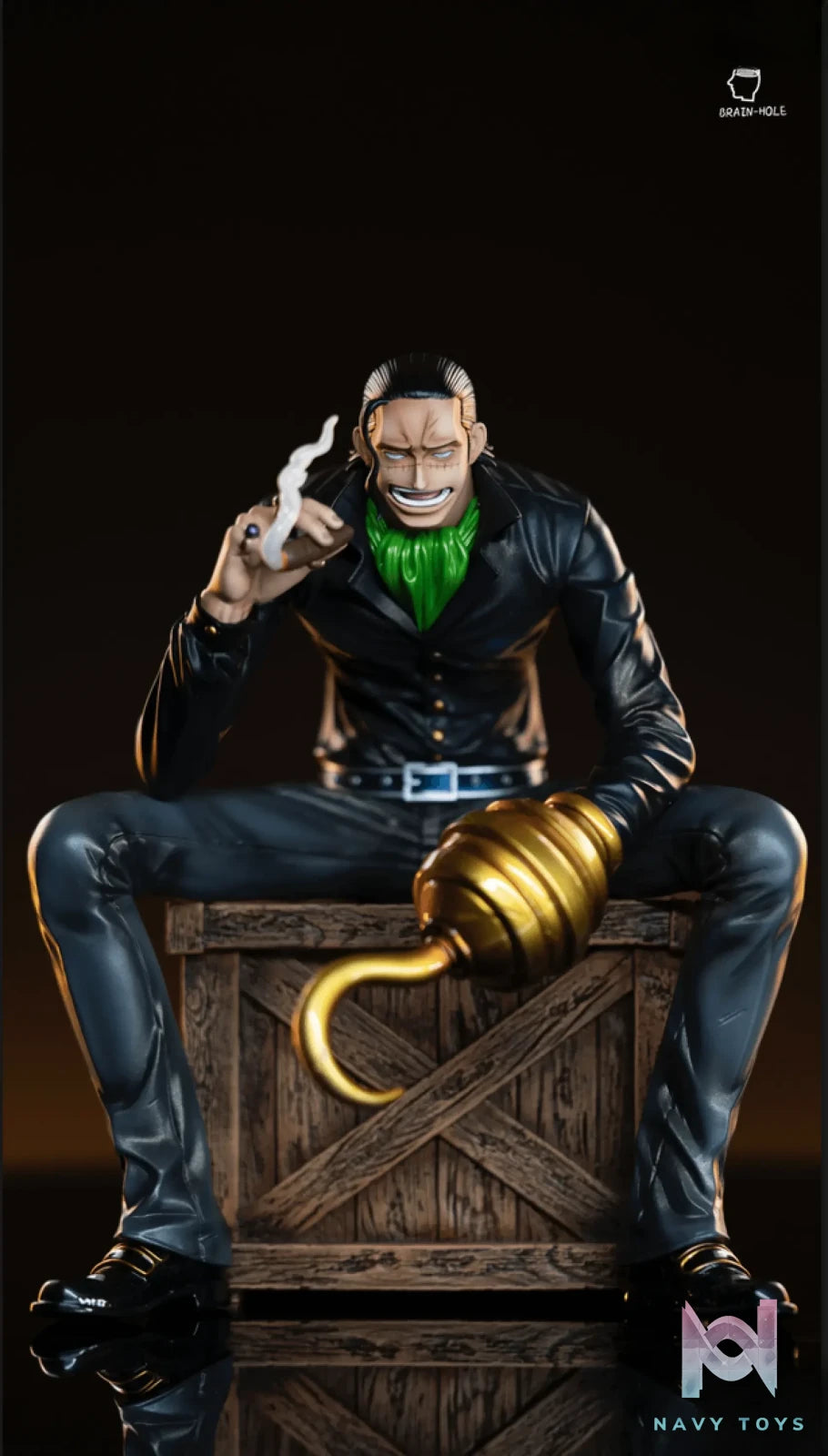 Brain-Hole Studio – One Piece Seated Crocodile
