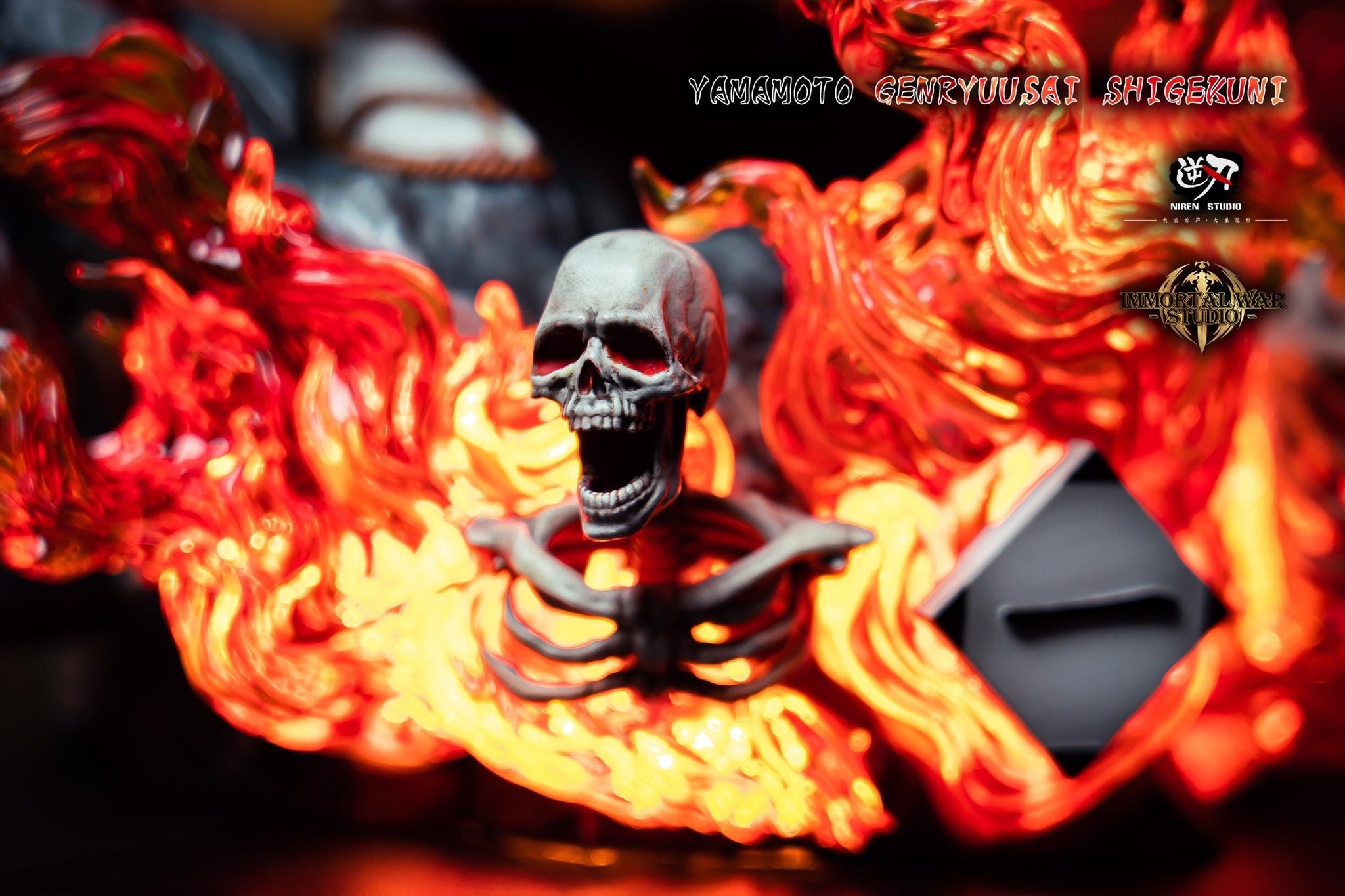 Yamamoto Genryusai Shigekuni - Bleach - I.W x Niren Studio resin statue IW Studio x Nien Studio anime figure