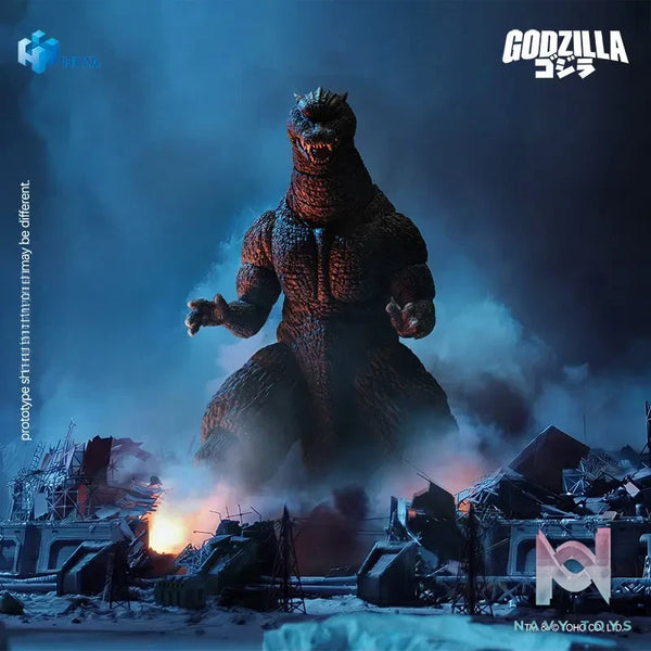 Hiya Toys – EXQUISITE BASIC Series Godzilla: Final Wars (2004) Godzilla Action Figure EBG0293 (Licensed)