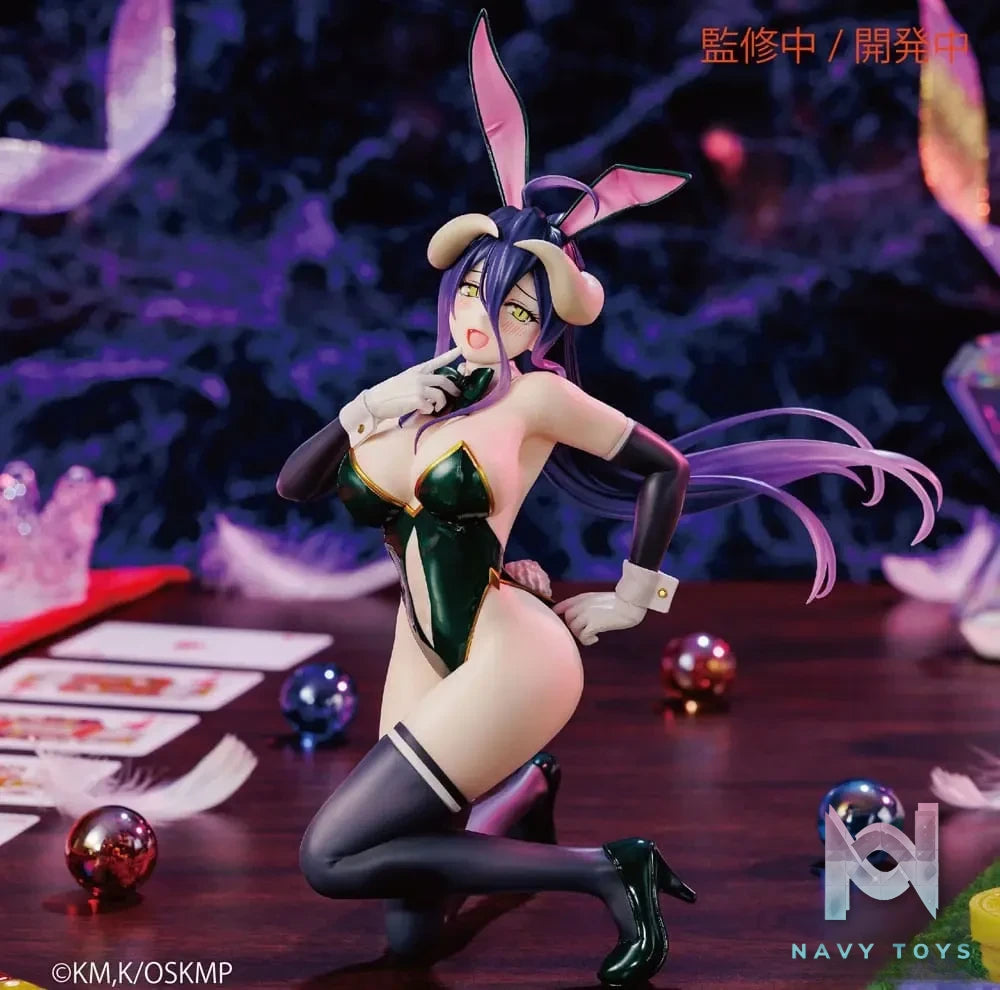 SYSTEM SERVICE – Overlord One-Seventh Carat PVC Statue Albedo Bunny Ver. (Licensed)