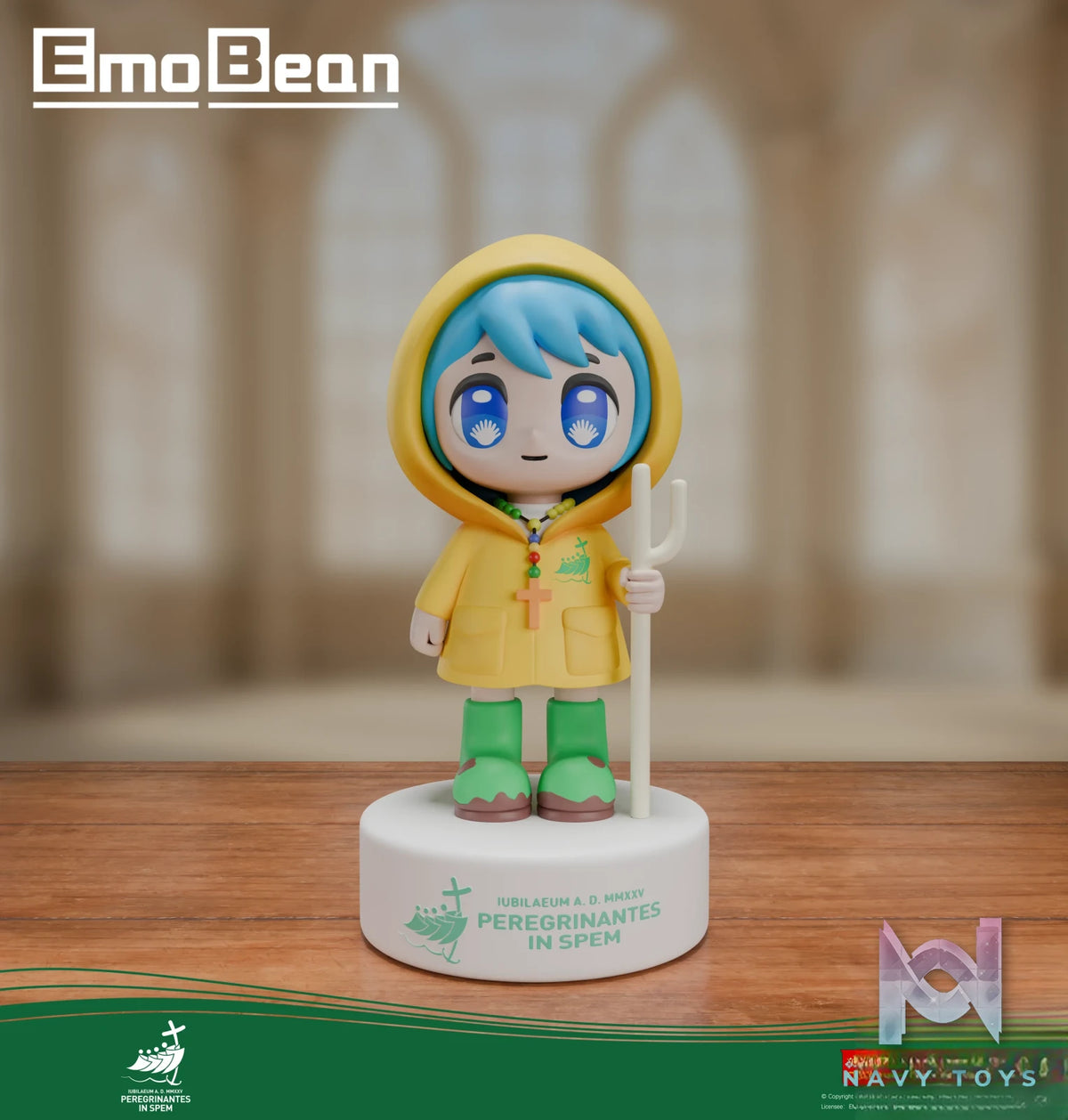 EmoBean – Mascot for Expo 2025: Vatican Doll LUCE (Licensed)