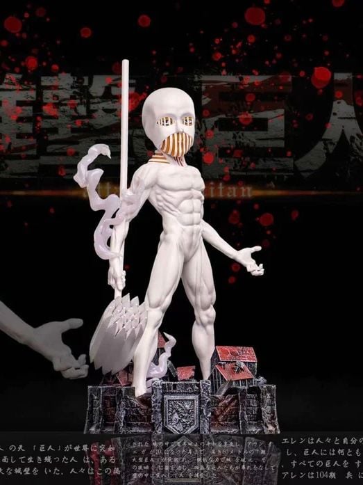 War Hammer Titan - Attack On Titan - Warhead Studio resin statue warhead studio anime figure