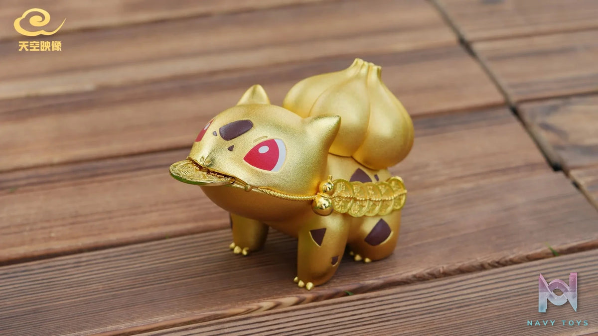 Tian Kong Ying Xiang Studio – Pokémon Lucky Bulbasaur Alloy Ornament