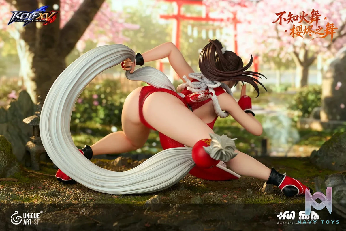 UNIQUE Art Studio – SNK Mai Shiranui Cherry Blossom Ember Dance 1/6 Scale Figure (Licensed)