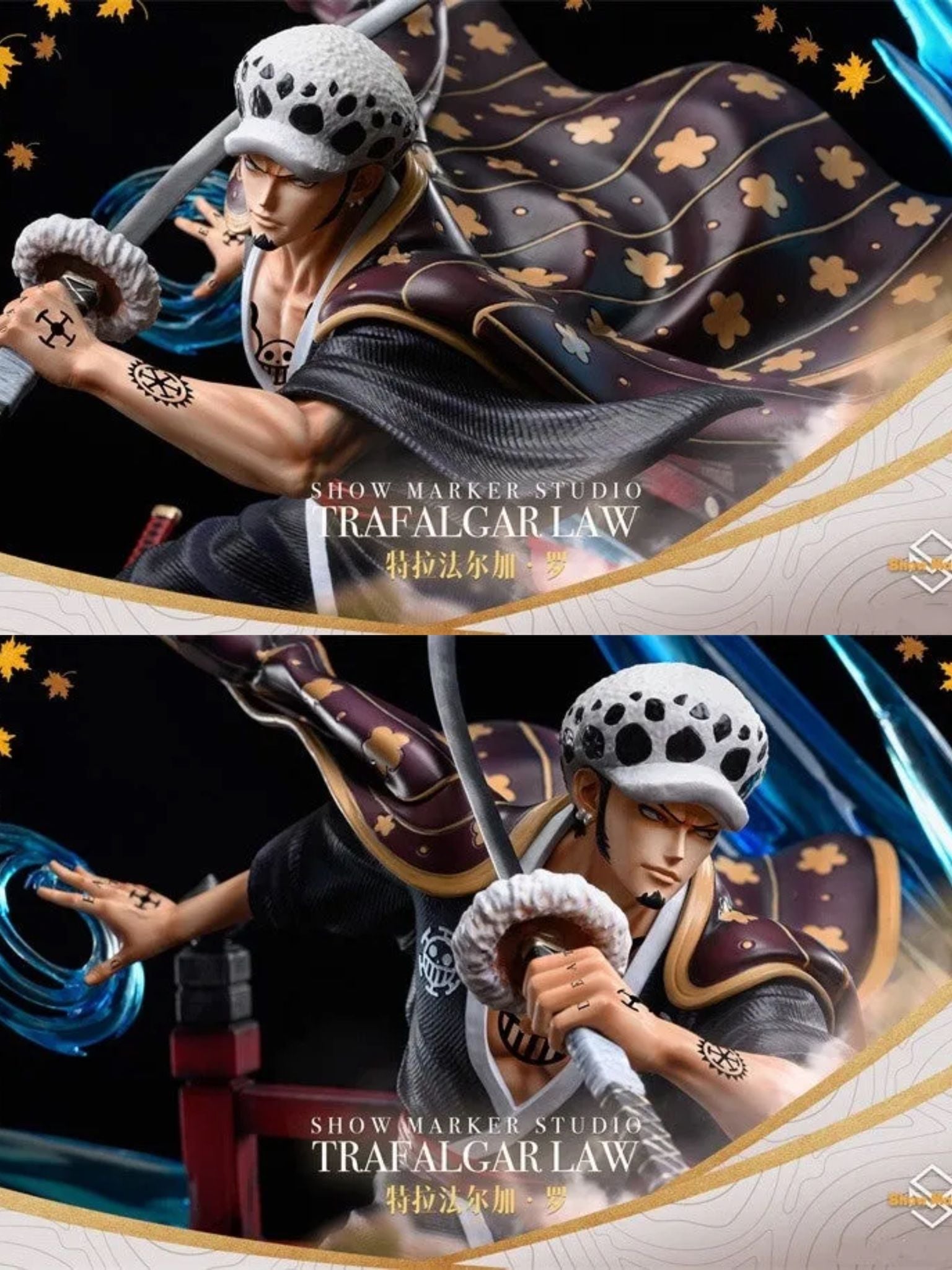 Trafalgar D. Water Law - One Piece - ShowMaker Studio resin statue ShowMaker Studio anime figure