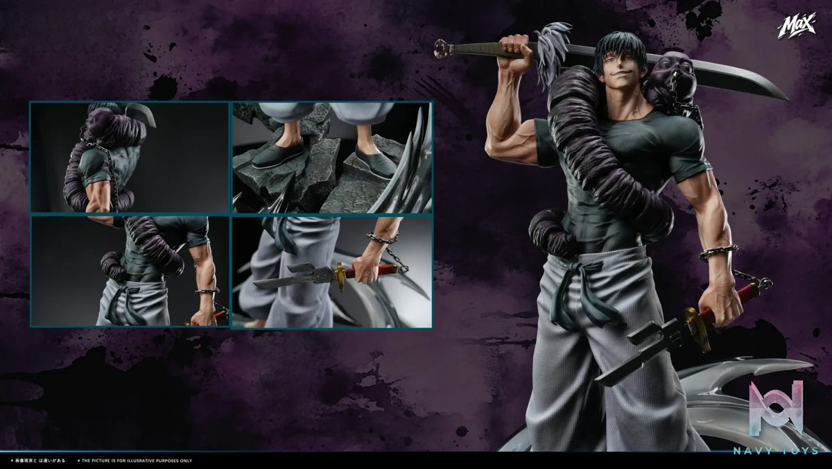 MAX Studio – 1/6 Series 01 Collector Grade SS: Toji Fushiguro The Heavenly Restriction Jujutsu Kaisen