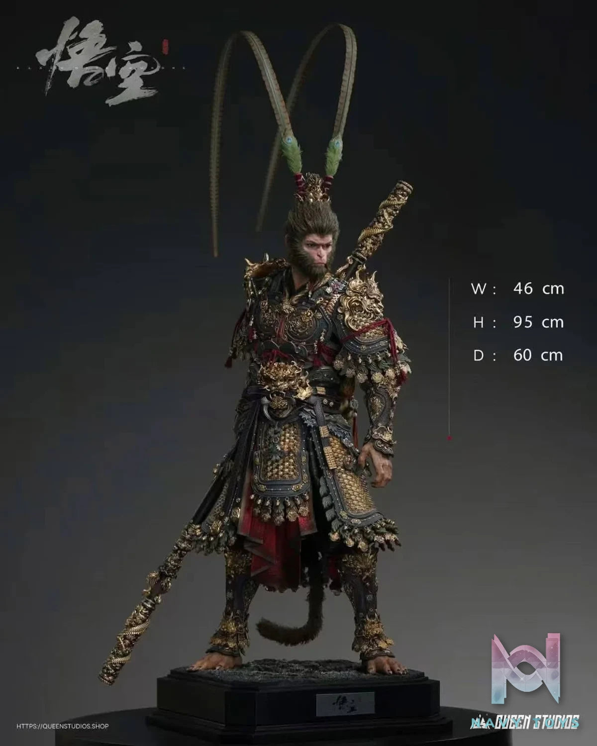 Wukong resin statue Queen Studio anime figure