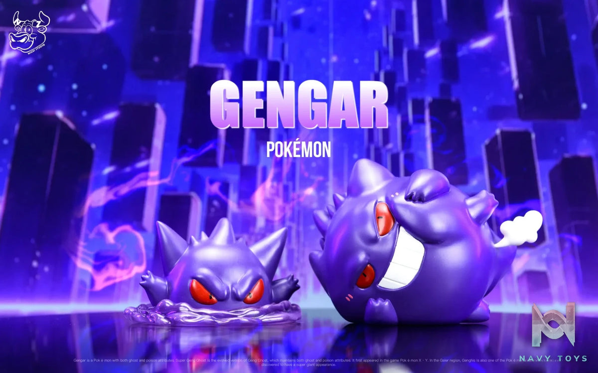 Niuzi Studio – Pokemon Fart Gengar Fun Series Car Ornaments