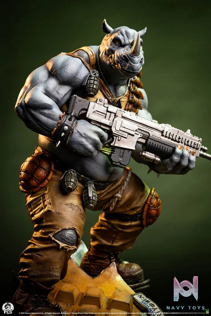 Premium Collectibles Studio – TMNT Legends Rocksteady 1/3 Scale Statue (Licensed)