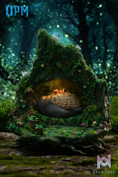 OPM Studio – Miyazaki Desktop Series 013 Totoro in the Tree Hole My Neighbor Totoro