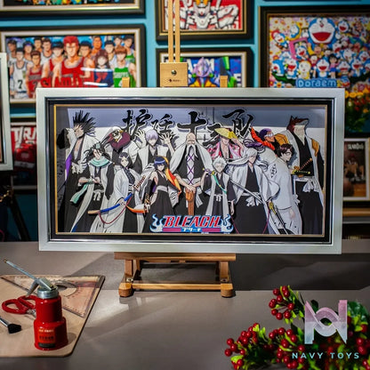 Yu Zhi Jiang Studio – Bleach Multiple Characters Series #8 3D Decorative Painting Bleach