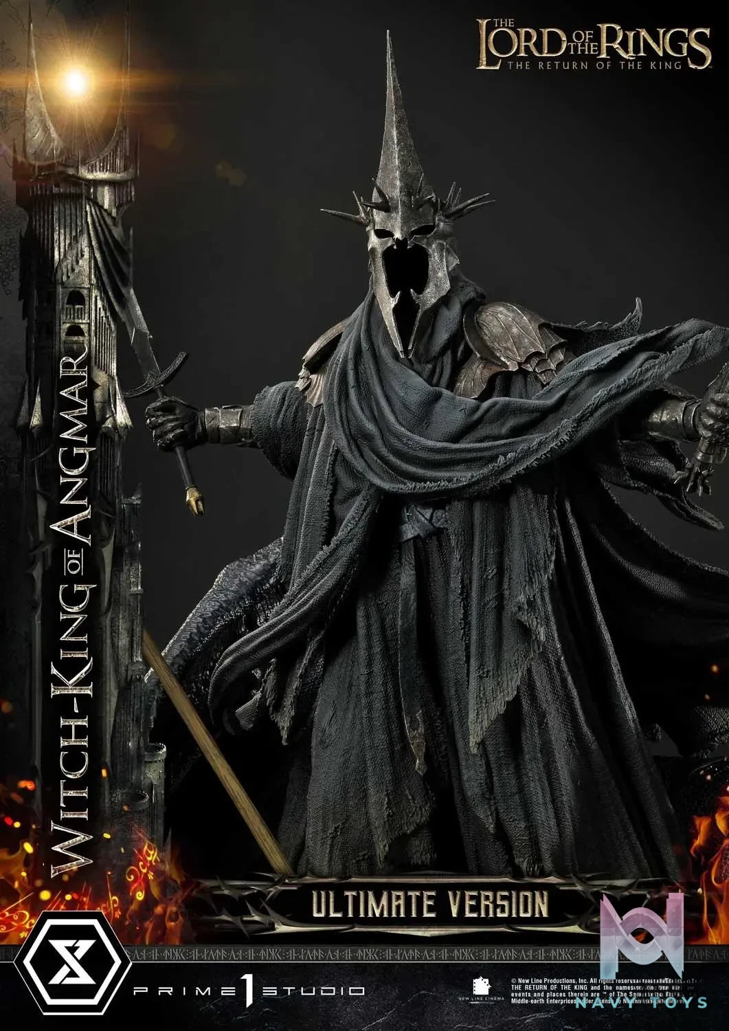 Prime 1 Studio – Premium Masterline The Lord of the Rings: The Return of the King (Film) Witch-King of Angmar PMLOTR-10 PMLOTR-10UT (Licensed)