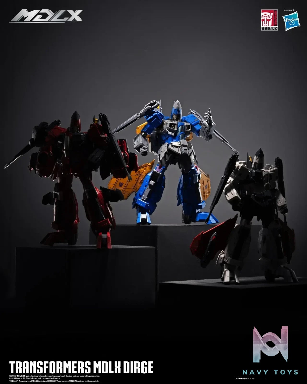 Threezero – Transformers Decepticon-MDLX Elegy #3Z0888 (Licensed)