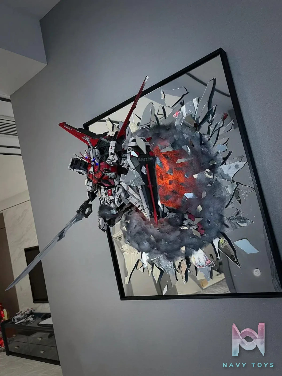 SPC DESIGN Studio – Gundam Series Broken Mirror Series MBF-02 Strike Rouge