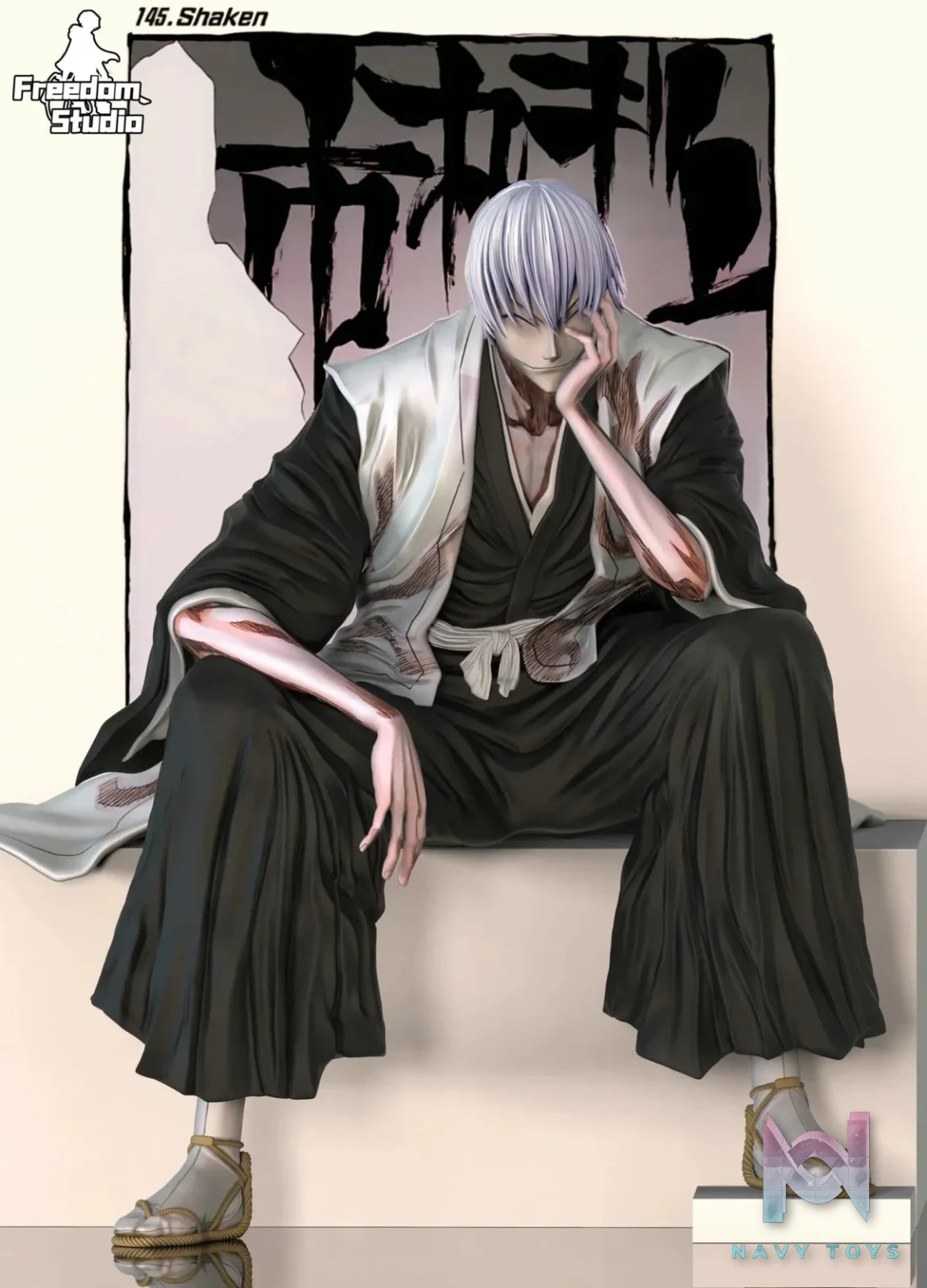 Freedom Studio - BLEACH Gin Ichimaru resin statue Navy Toys anime figure