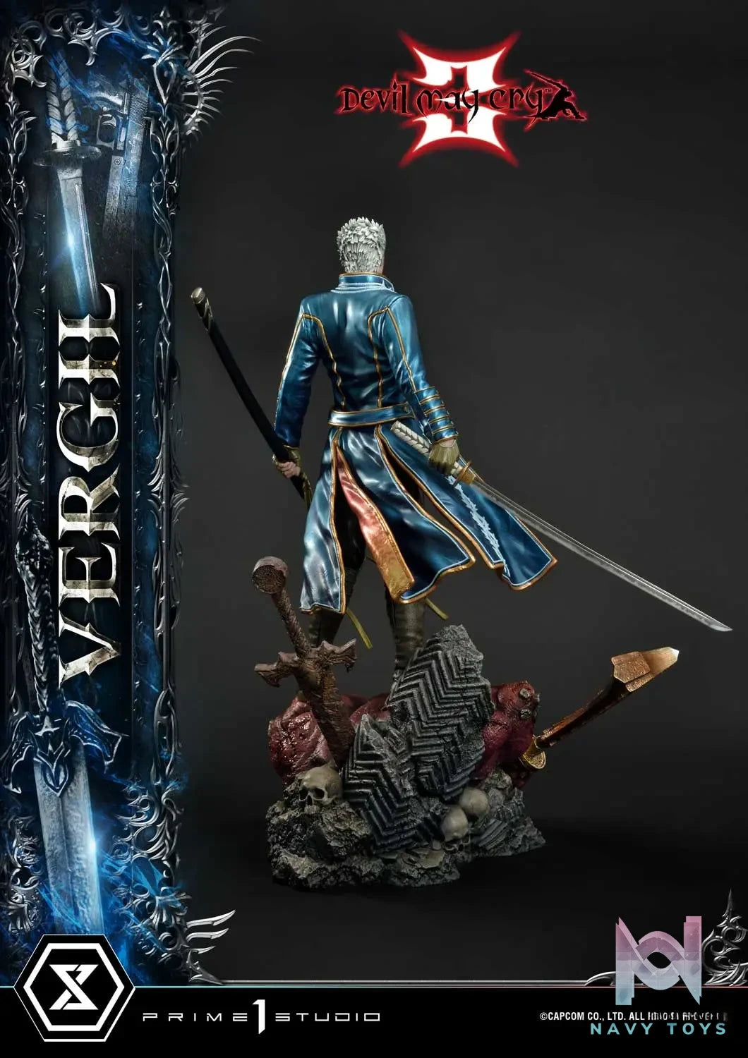 Prime 1 Studio – Ultimate Premium Masterline Devil May Cry Vergil UPMDMC3-02 UPMDMC3-02DX UPMDMC3-02DXS (Licensed)