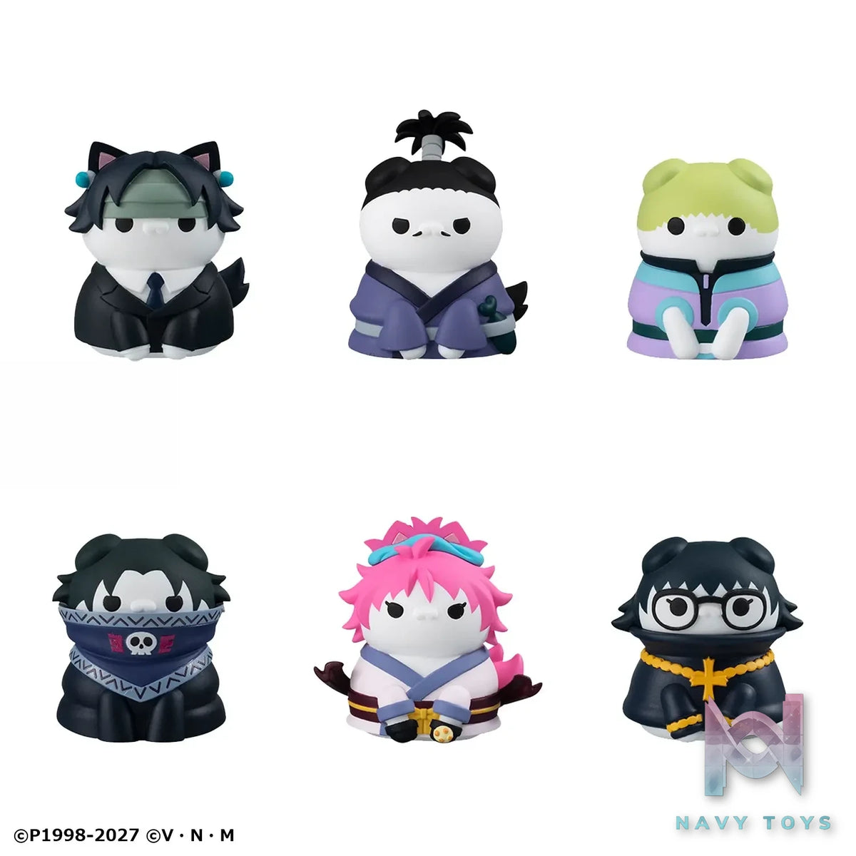 Megahouse – MEGA CAT PROJECT Hunter x Hunter NYANTER x NYANTER Phantom Troupe x CAT 8Pack BOX (Licensed)