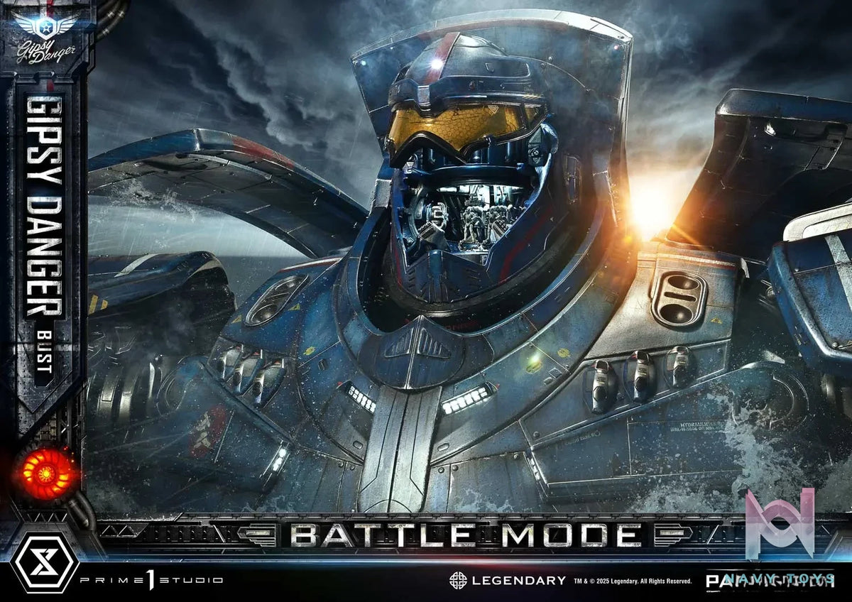 Prime 1 Studio – Life Size Bust Pacific Rim (Film) Gipsy Danger Battle Mode LSPACRIM-02 (Licensed)