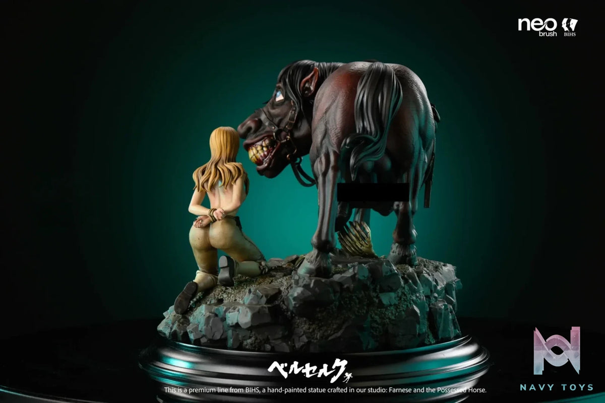 Farnese and the Evil Spirit Possessed Horse - Berserk - BIHS Studio resin statue Navy Toys anime figure