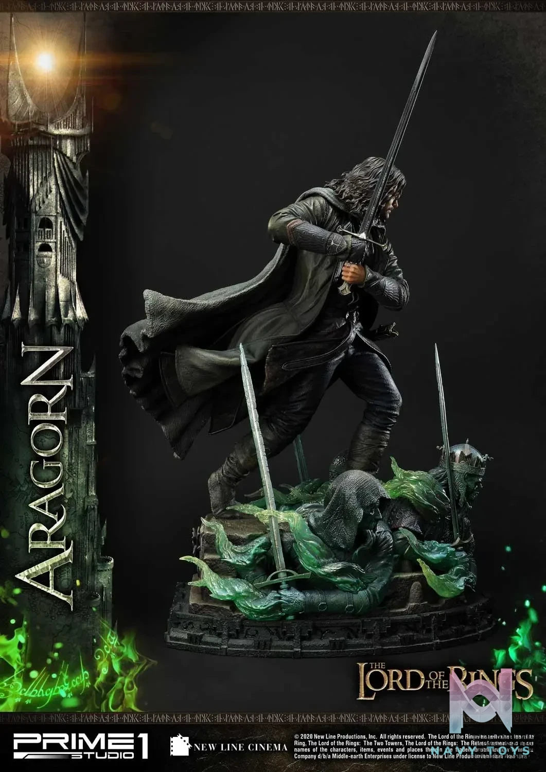 Prime 1 Studio – Premium Masterline The Lord of the Rings: The Return of the King (Film) Aragorn PMLOTR-03 PMLOTR-03DX (Licensed)