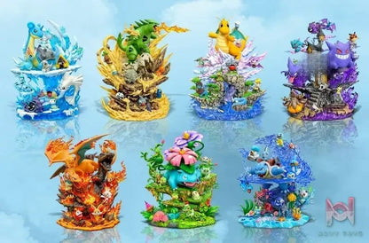 EGG Studio – Pokémon Tyranitar Desert Series Environment Pokémon Statue