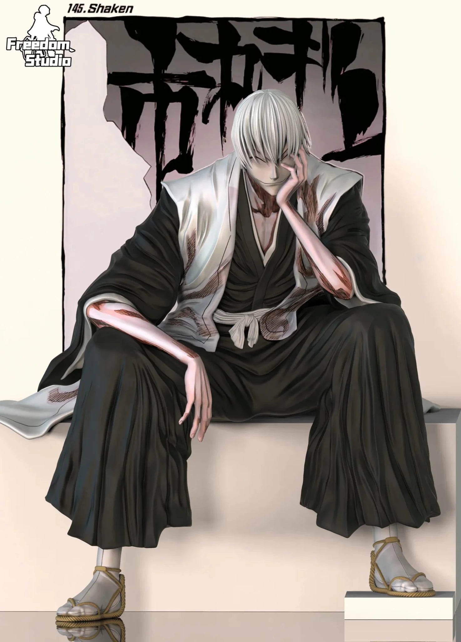 Freedom Studio - BLEACH Gin Ichimaru resin statue Navy Toys anime figure