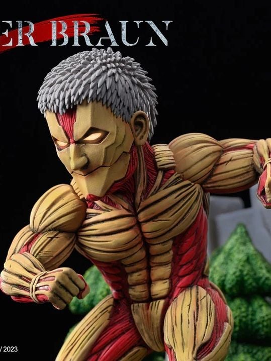Armored Titan - Attack On Titan - YZ Studio resin statue yz studio anime figure
