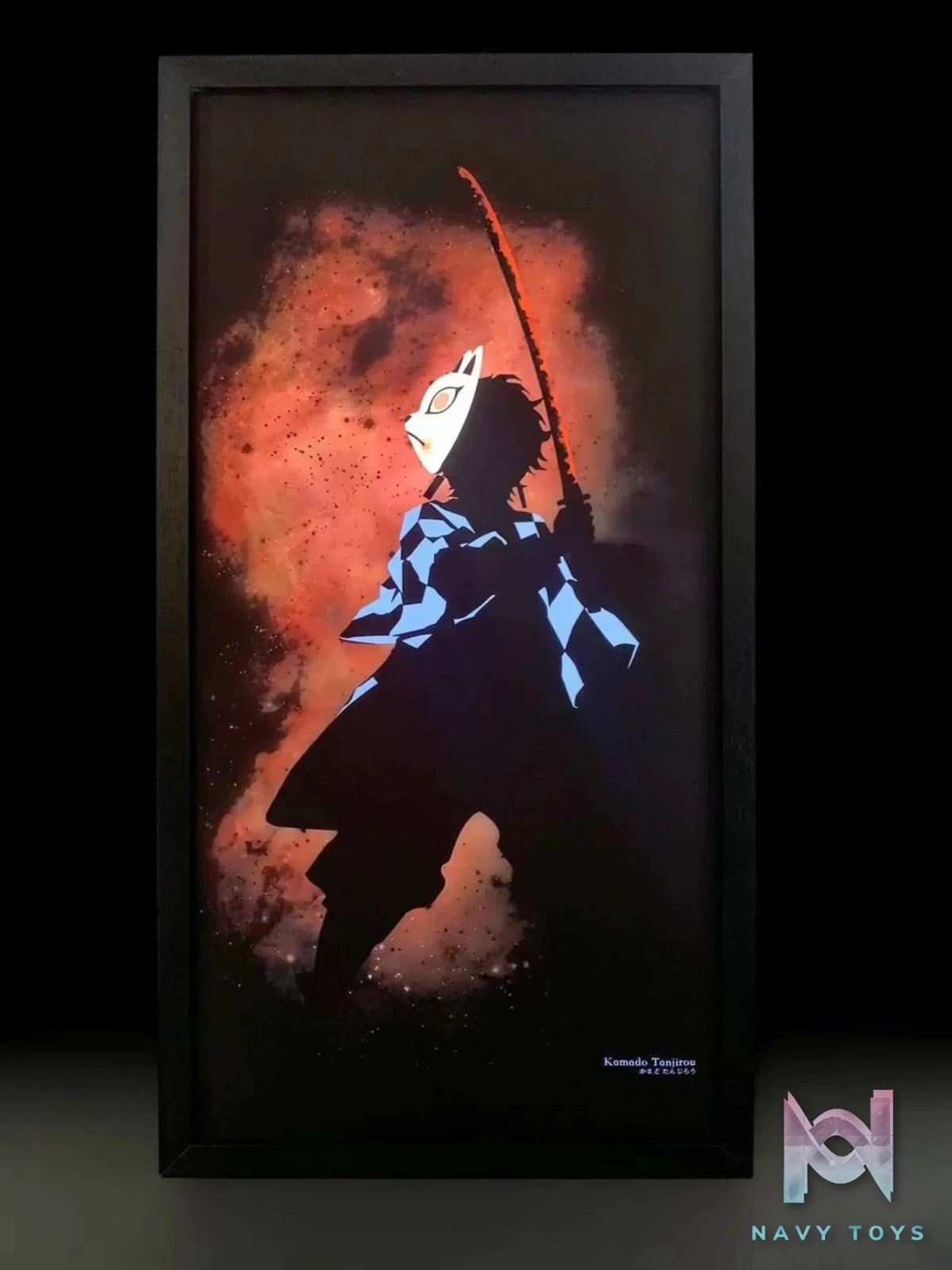 Mystery Gallery Studio – Demon Slayer Light guide conversion Tanjiro Kamado decorative painting