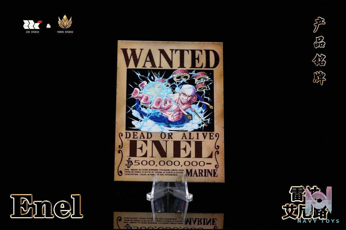 Enel resin statue Verve Studio x Zzk Studio anime figure