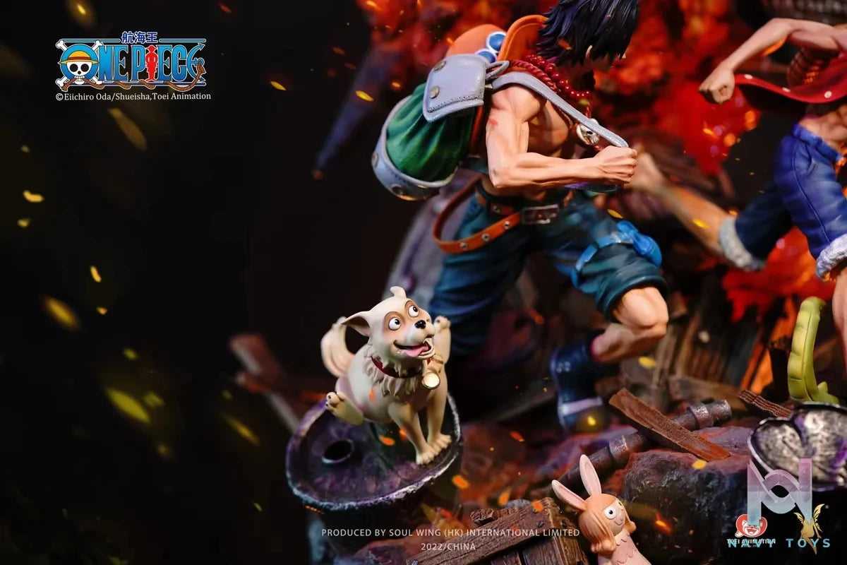 ACE,SABO,LUFFY Soul Wing Studio resin statue Soul Wing Studio anime figure