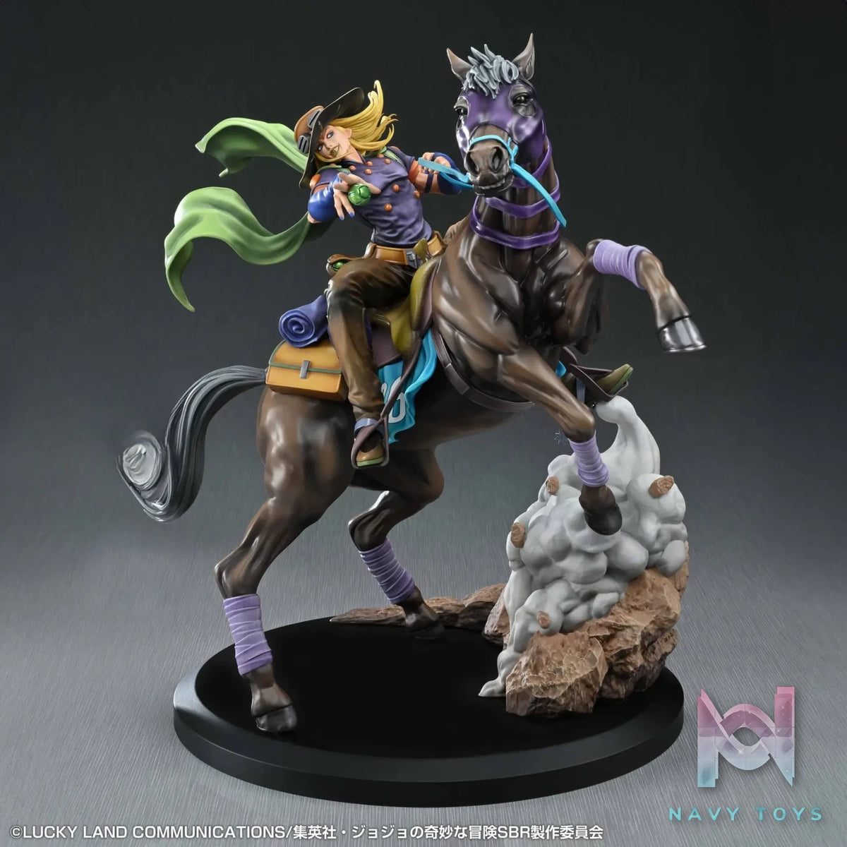 MEDICOS-E – Chozo Art Collection Anime “Steel Ball Run JoJo’s Bizarre Adventure” Gyro Zeppeli X Valkyrie (Licensed)