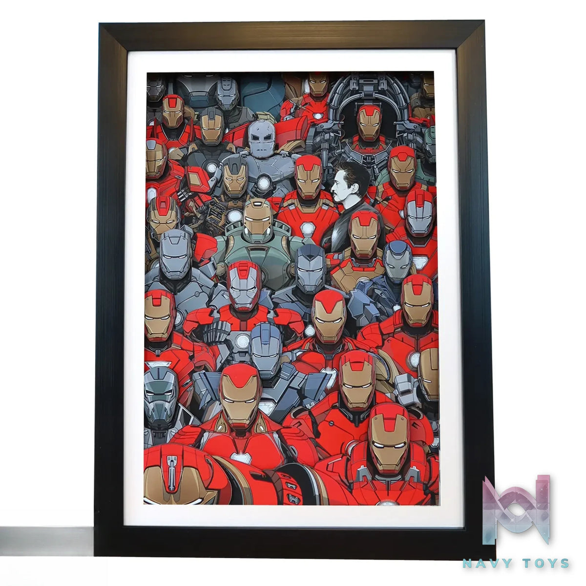 KALA HOME Studio – Iron Man Mark Series #03 3D Decorative Painting Marvel