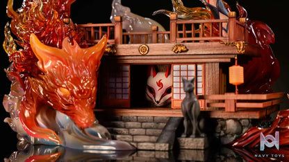 President Fei Collectibles – Hyakki Yagyo Series Fox Fire 1/4 Statue (Licensed)