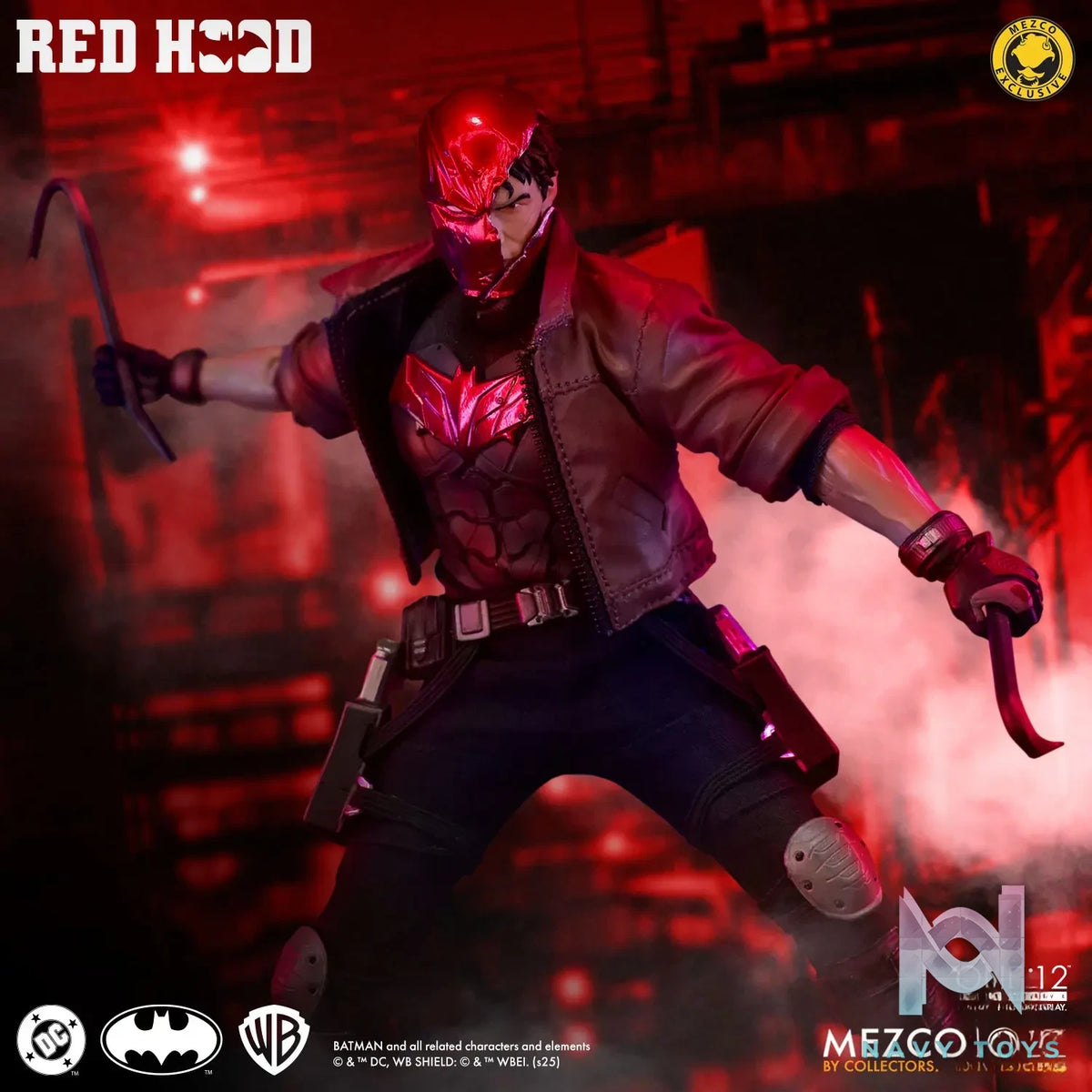 Mezco Studio – 1/12 DC Comics Limited Edition Red Hood Action Figure (Licensed)