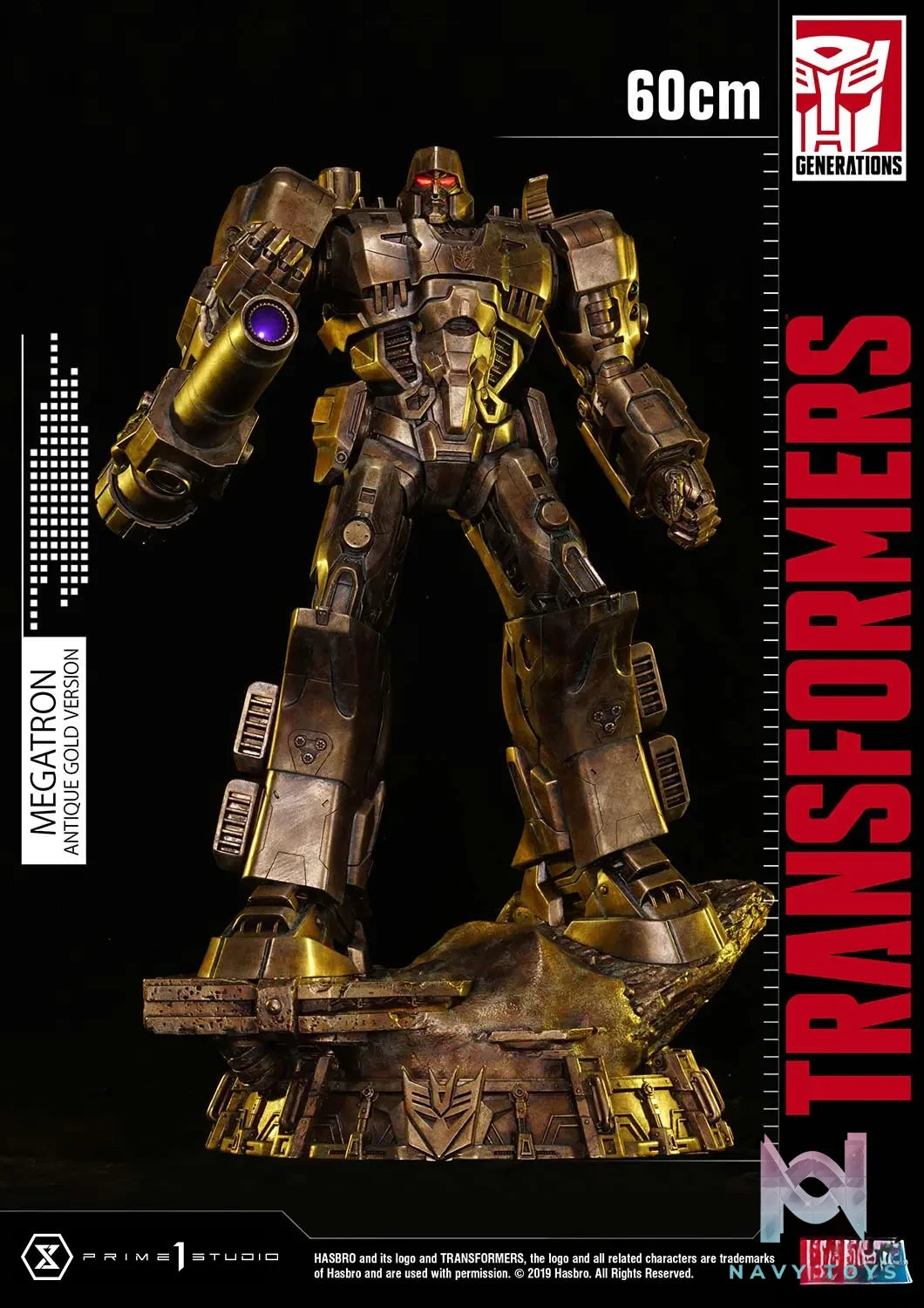 Prime 1 Studio – Premium Masterline Transformers: Generation 1 Megatron PMTF-02 PMTF-02EX PMTF-02AG PMTF-02GL(Licensed)