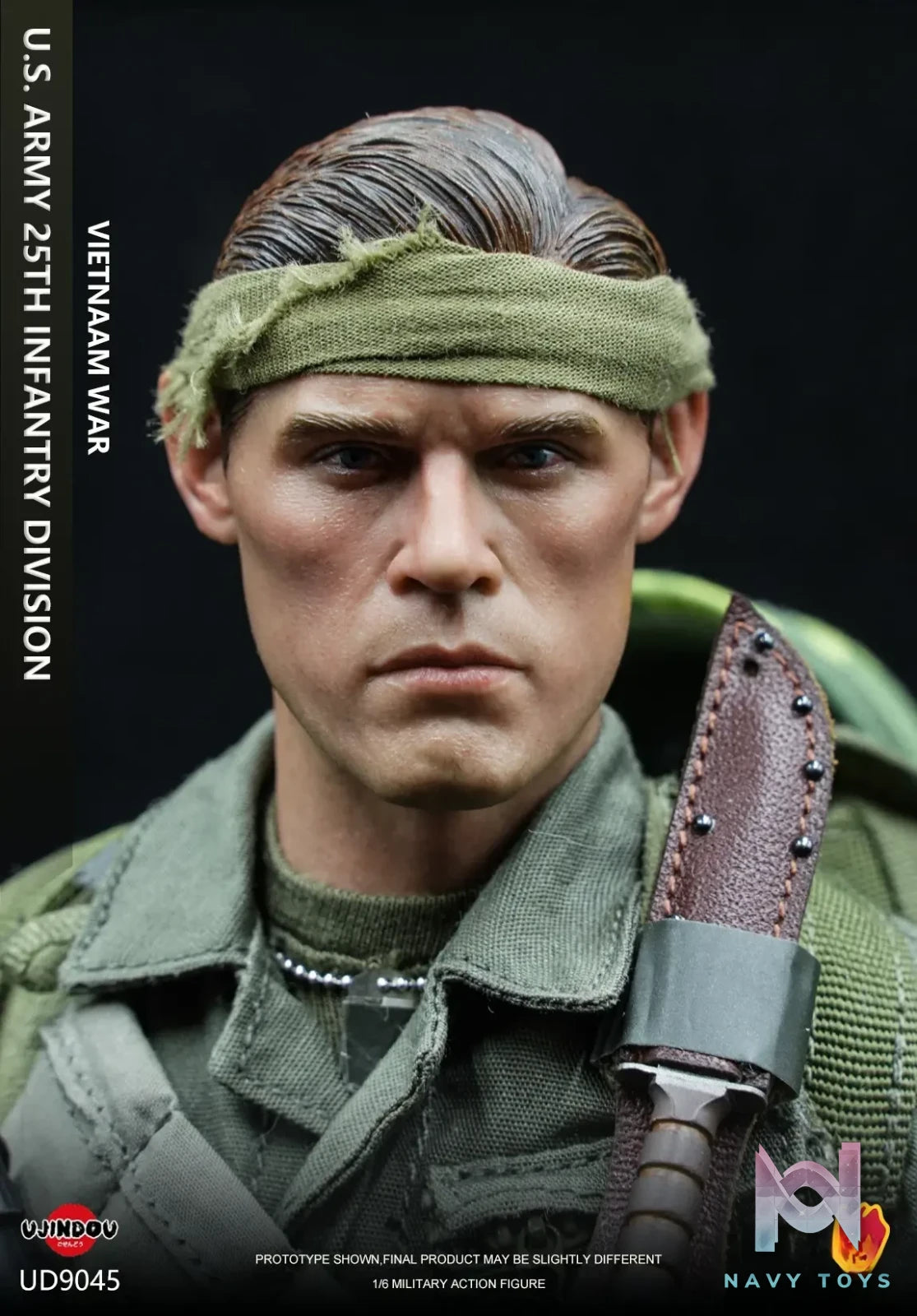 UJINDOU – U.S. ARMY 25TH INFANTRY DIVISION 1/6 VIETNAM WAR NO.UD9045 (Licensed)
