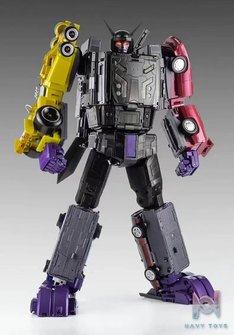 X-Transbots Studio – MX-12T Gravestone Motormaster Youth Version x MX-12B Trailer for MX-12A Gravestone Motormaster w/MX-12C Accessory Pack Transformers
