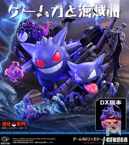 Monster Studio – Pokémon Gastly & Haunter & Gengar