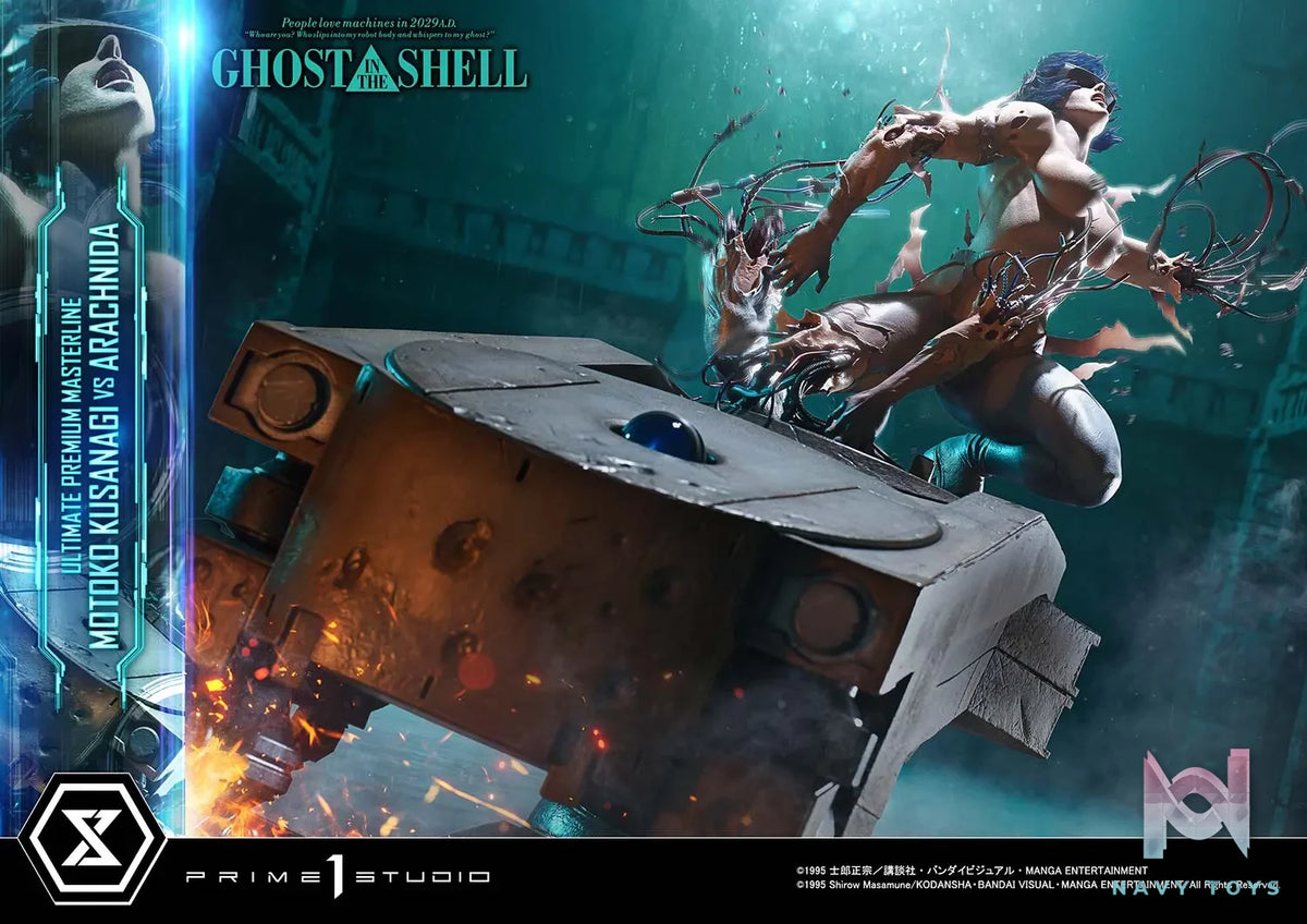 Prime 1 Studio – Ghost in the Shell Motoko Kusanagi VS Arachnida (Licensed) UPMGITS-02 UPMGITS-02S UPMGITS-03