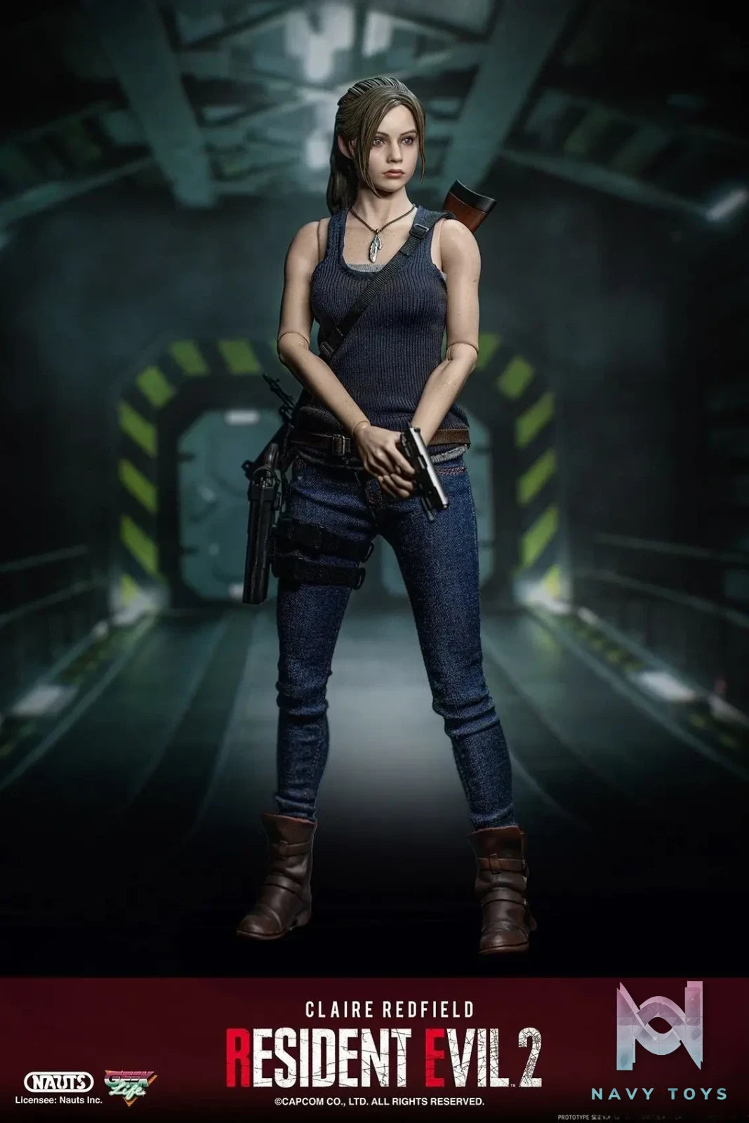 DAMTOYS Studio – Resident Evil Claire Redfield (Licensed)