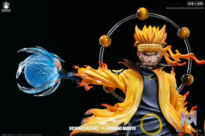 ATELIER DE KONOHA Studio – Naruto Light Sculpture Series Uzumaki Naruto & Uchiha Sasuke
