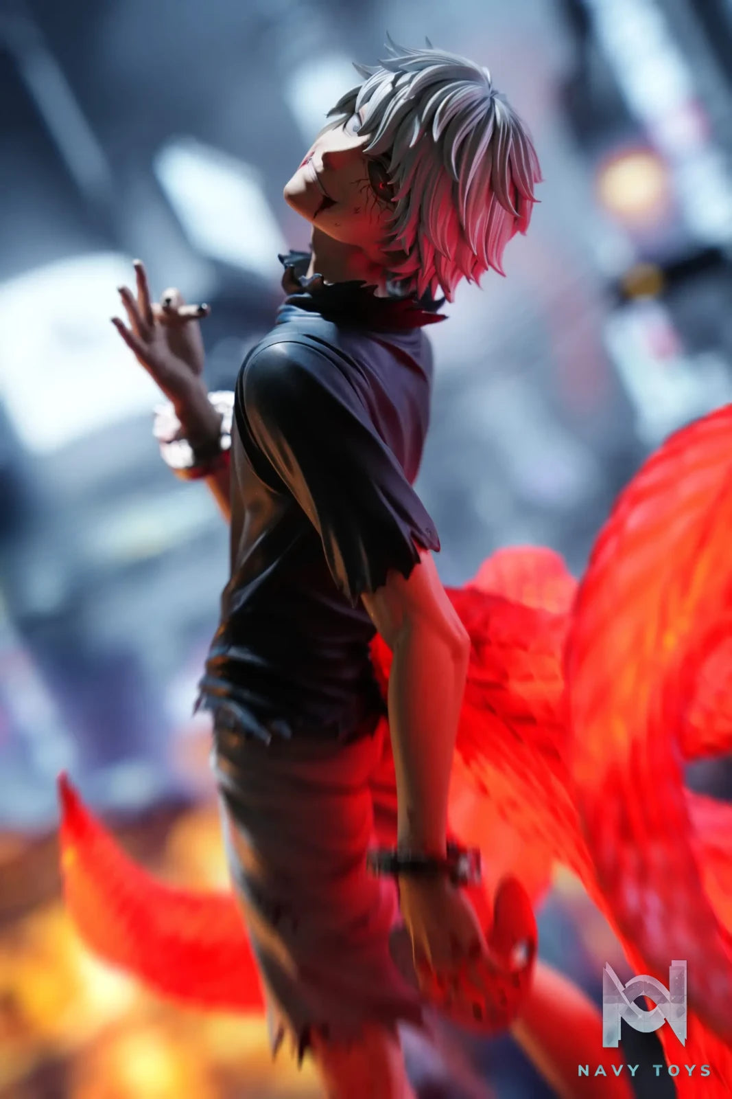 Damocles Studio – Ken Kaneki White Haired Suffering Tokyo Ghoul