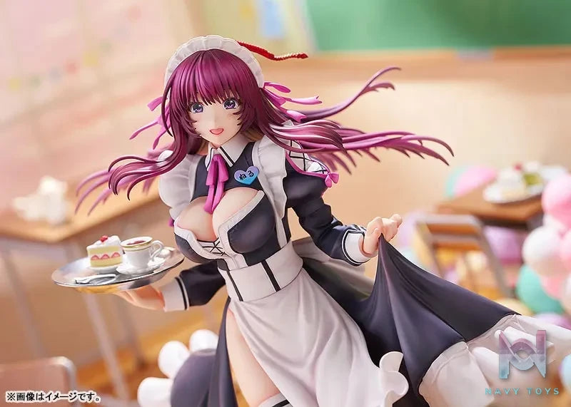 DMM Factory – Maid Maison Hanikami Kanojo Neru Shizuki 1/6 Complete Figure (Licensed)
