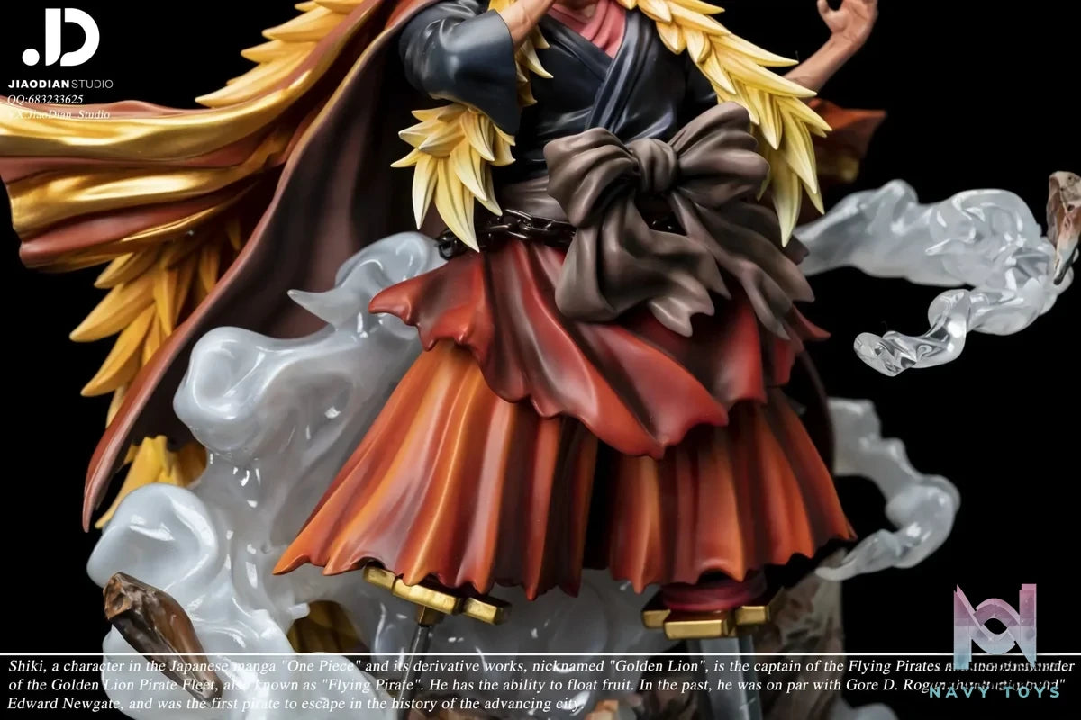 JIAO DIAN Studio - One Piece POP Series BOSS Chapter 1 Shiki resin statue Navy Toys anime figure