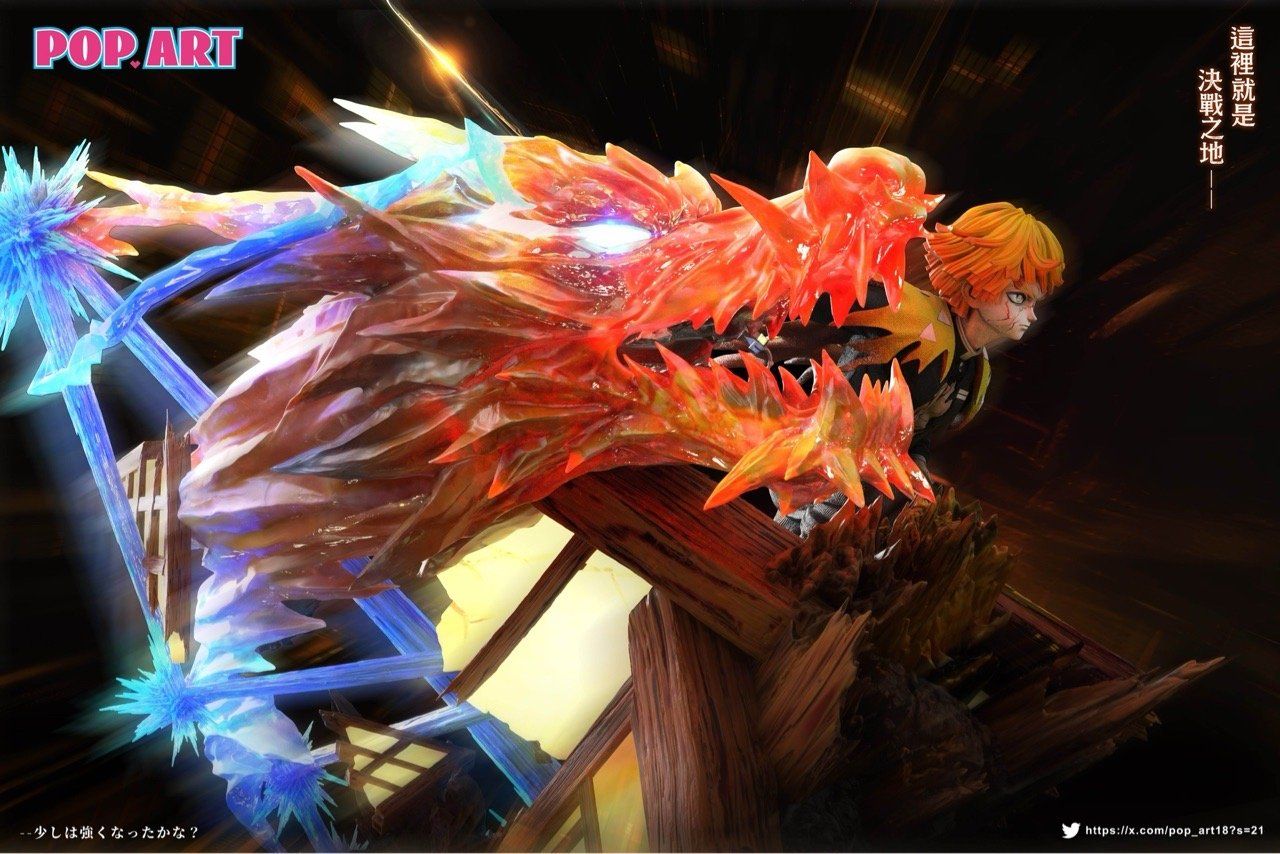 Zenitsu - Kimetsu No Yaiba - POP.ART Studio resin statue POP.ART Studio anime figure